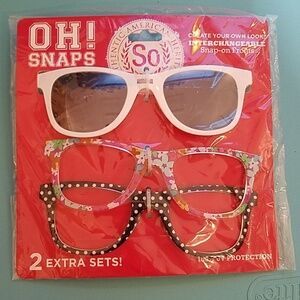 So Oh! Snap Interchangeable Sunglasses